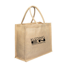 Jute shopper incl. bedrukking