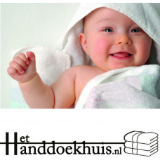 Baby handdoek 75x75 (450gr/m2) incl. borduring